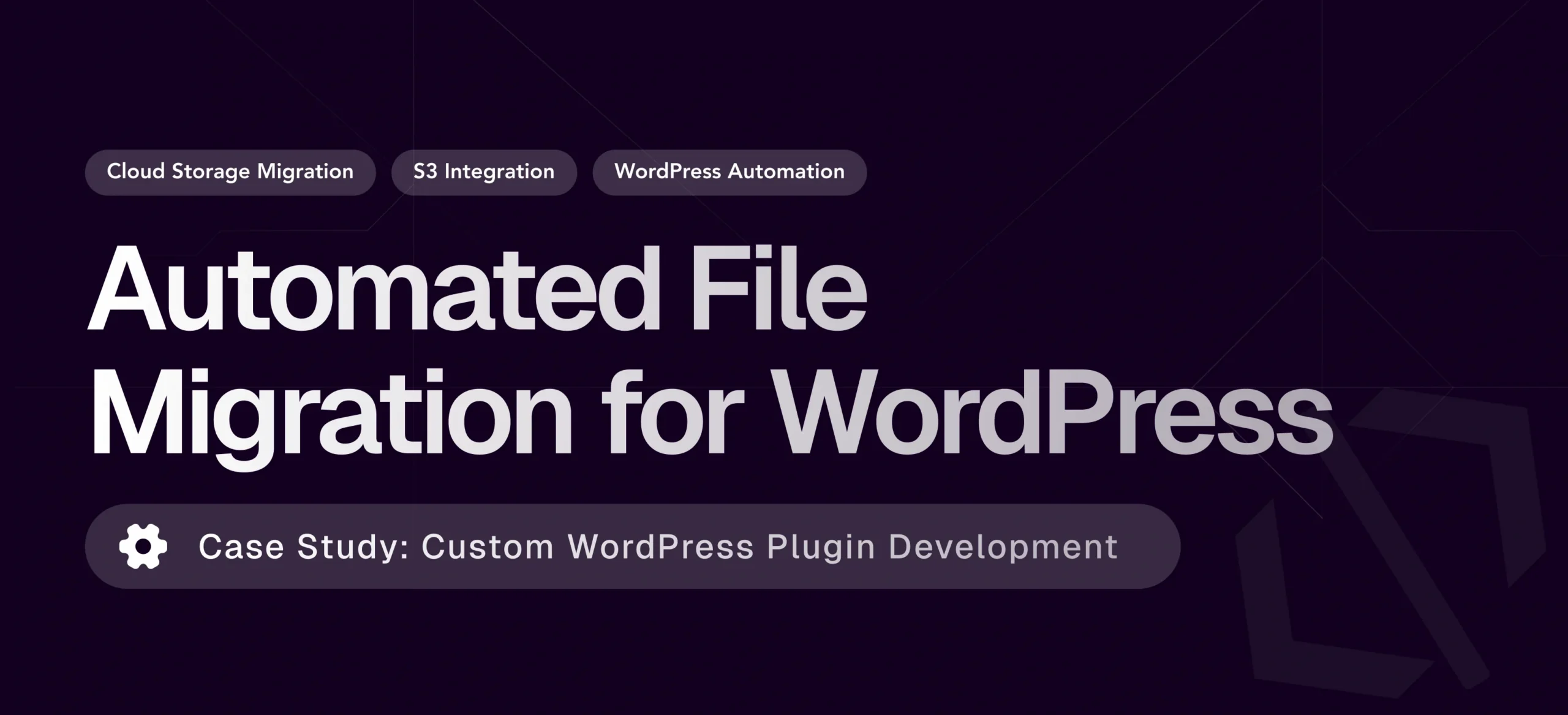 Automated WordPress File Migration to S3-Compatible Cloud Storage